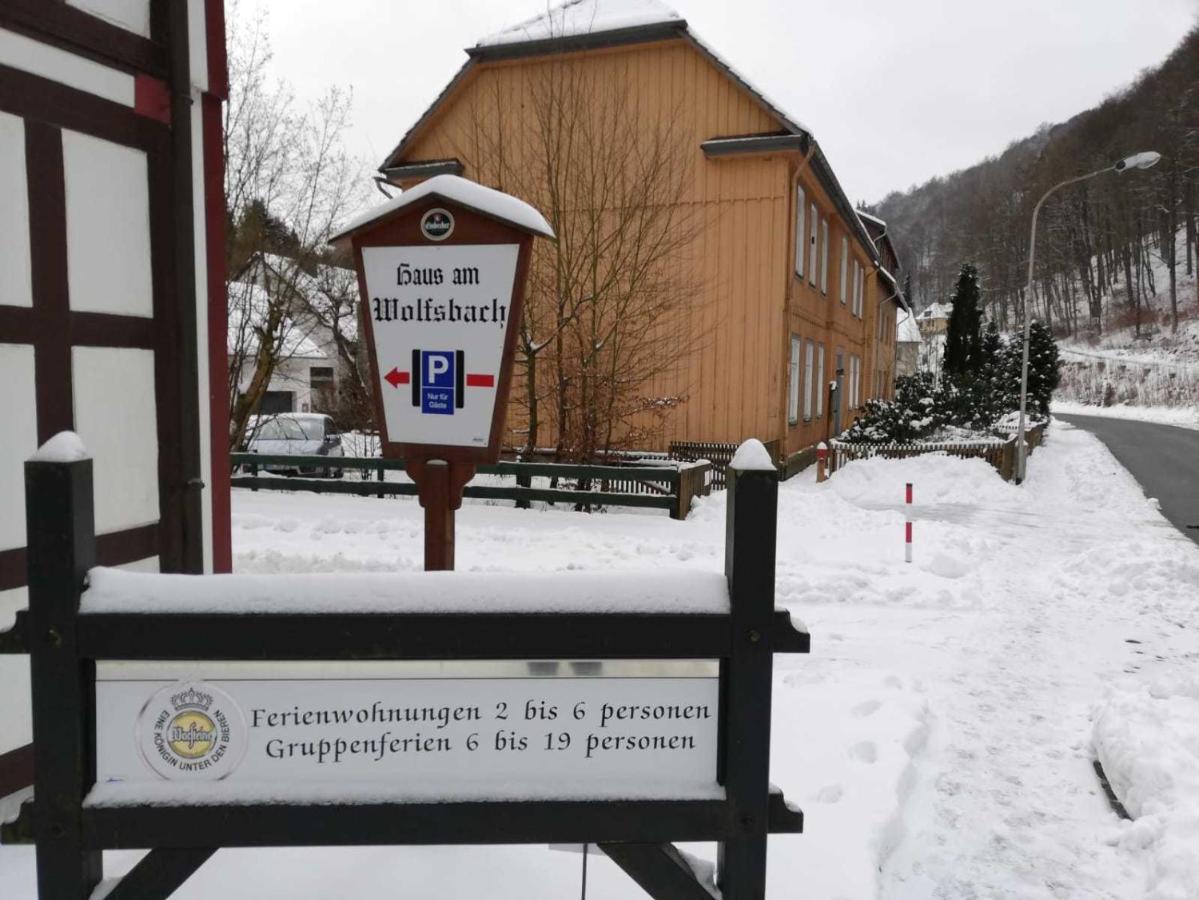 Apartmán Haus Am Wolfsbach Zorge Exteriér fotografie